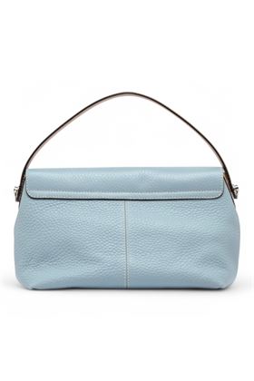 Borsa tracolla in pelle colore celeste. GIANNI CHIARINI | 11356-SKY